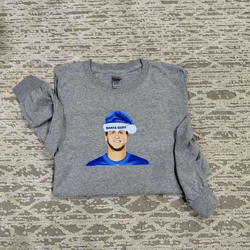 Santa Goff Long Sleeve Shirt.